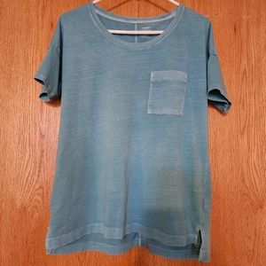 SOLD Old Navy Boyfriend tee, turquoise, size M